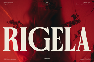 Related font Rigela
