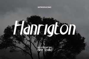 Related font Hanrington