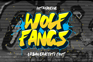 Related font Wolf Fangs