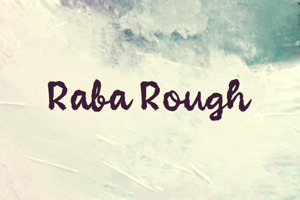 Related font Raba Rough