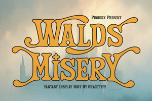 Related font Walds Misery
