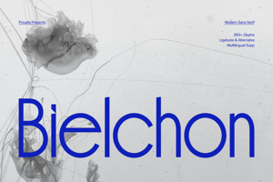Related font Bielchon