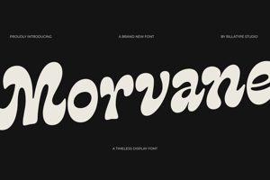 Related font Morvane