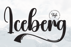 Related font Iceberg