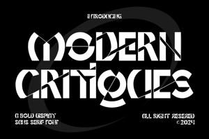 MODERN CRITIQUES
