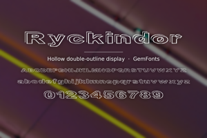 Related font Ryckindor