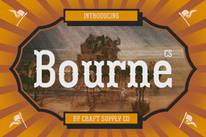 Related font CS Bourne