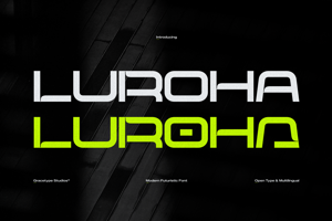 Related font Luroha