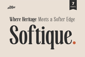 Related font Softique