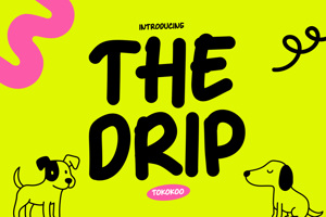 Related font THEDRIP