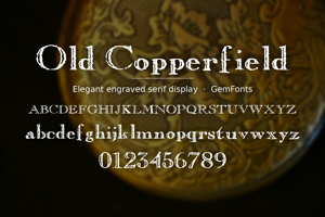 Related font Old Copperfield