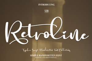 Related font Retroline