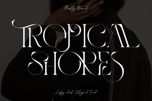 Related font TROPICAL SHORES