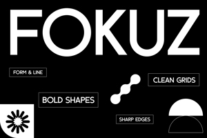 Related font FOKUZ