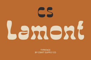 Related font CS Lamont Drawn