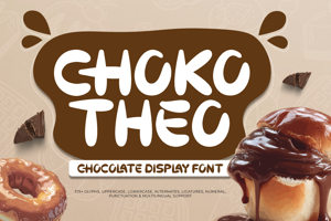 Related font Choko Theo