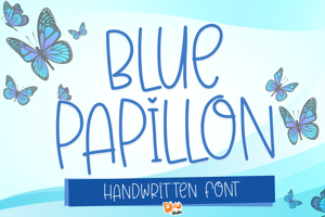 Blue Papillon