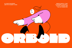 Related font Orbold - Bold Font