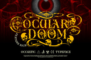 Related font Ocular Doom