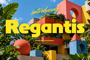 Related font Regantis