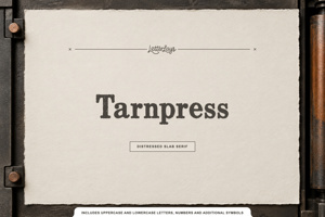 Related font Tarnpress