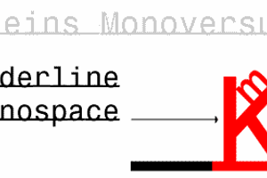 UnderlineMonospace