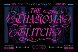 Related font Taroth Sharp