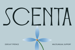 Related font SCENTA