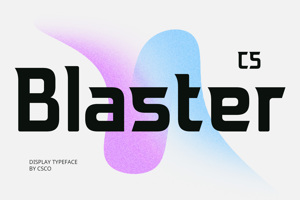 Related font CS Blaster
