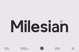 Related font CS Milesian