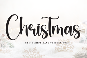 Related font Christmas