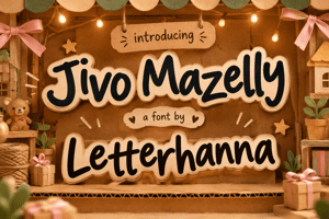 Related font Jivo Mazelly