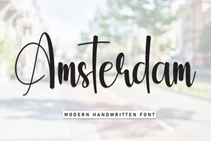Related font Amsterdam