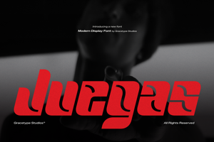 Related font Juegas