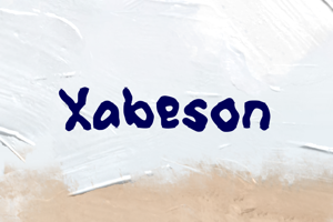 Related font x  Xabeson