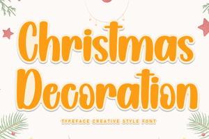 Related font Christmas Decoration