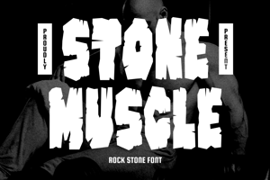 Related font Stone Muscle