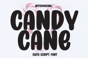 Related font Candy Cane