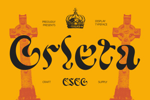 Related font CS Orleta