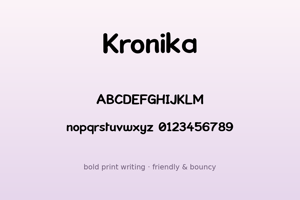 Related font Kronika