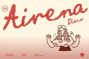 Related font CS Airena Disco