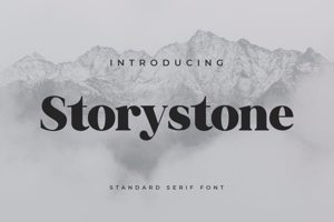 Related font Storystone Vintage Alphabet