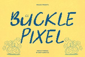 Related font CS Buckle Pixel