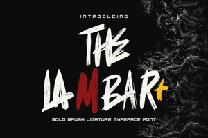 Related font The Lambart