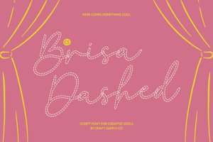 Related font CS Brisa Dashed
