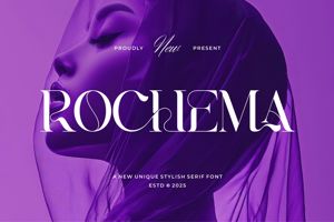Related font Rochema
