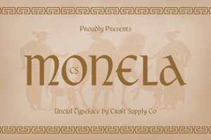 Related font CS Monela