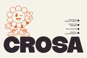Related font Crosa