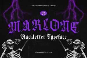 Related font CS Marlone