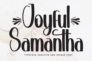 Related font Joyful Samantha